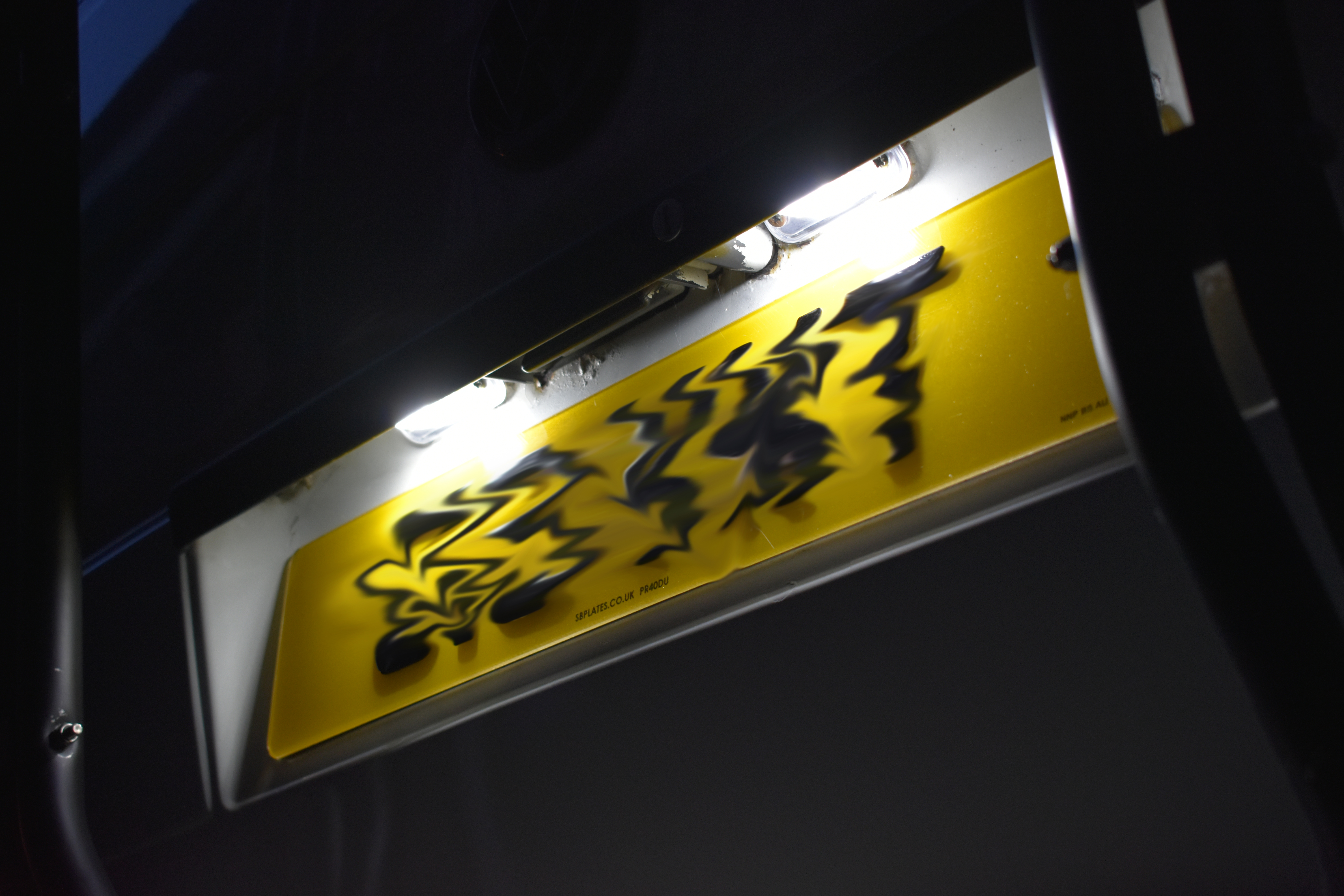 VW T4 LED License Number Plate Light Lamp Transporter Multivan Caravelle