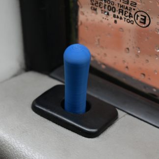 3 X Round VW T4 Transporter Custom Single Colour Door Lock Pull Pin Knob Tab