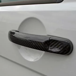 VW Transporter T5 T6 Caddy 2003 - 15 Carbon Style Exterior Door Handle Covers