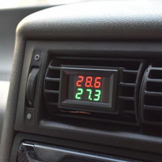 VW Transporter T4 DUAL Digital Thermometer Display Center Dash Air Vent